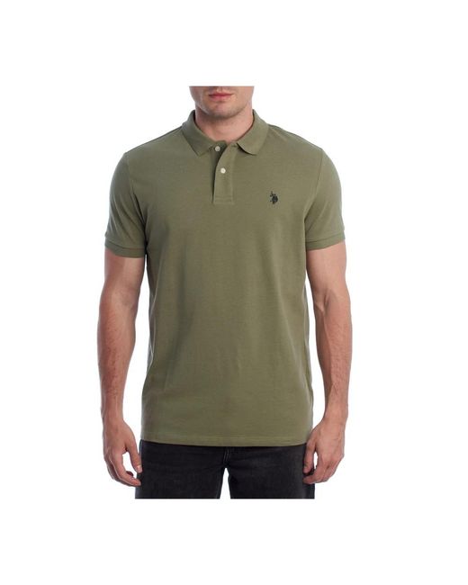U.S. POLO ASSN. Green Polo Shirts for men