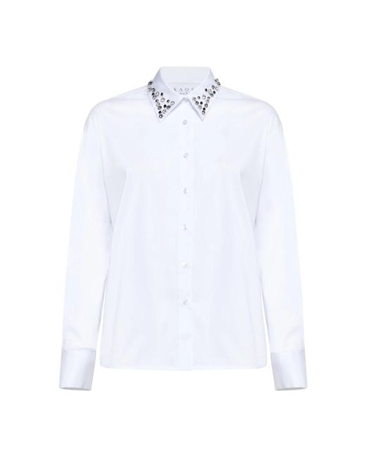 Kaos Shirts in het White