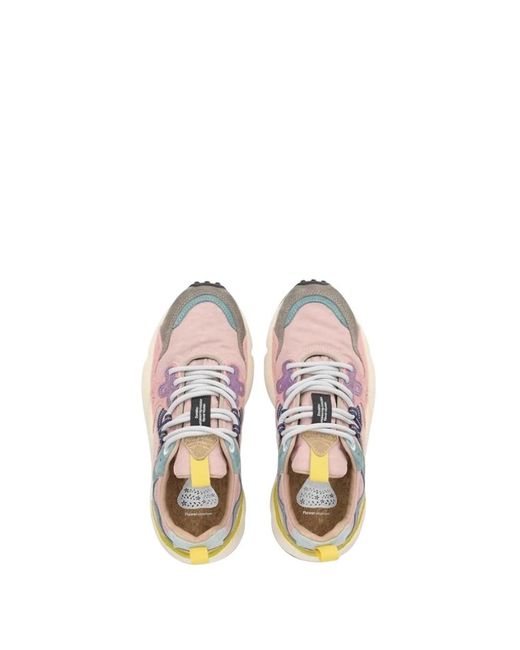 Flower Mountain Pink Sneakers
