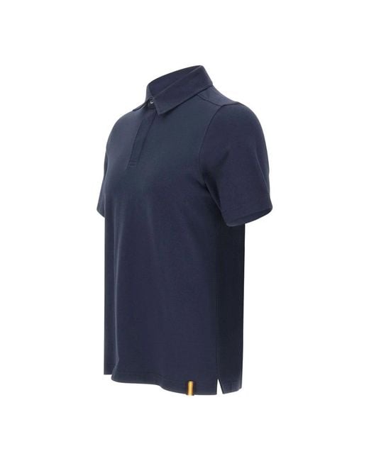 K-Way Blue Polo Shirts for men