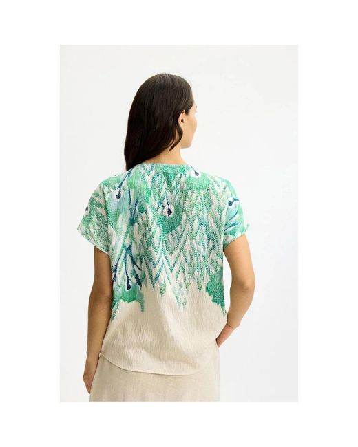 Tunics iN FRONT de color Green