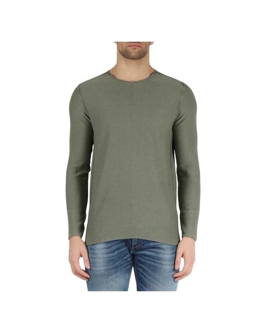 Replay Green Round-Neck Knitwear for men