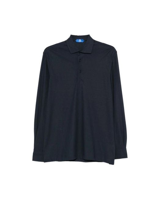 KIRED Blue Polo Shirts for men