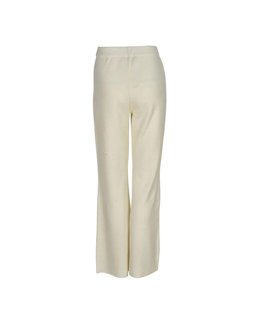 Wide Trousers Charlott en coloris Natural