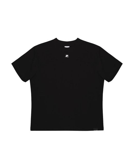 Courreges T-Shirts in het Black voor heren