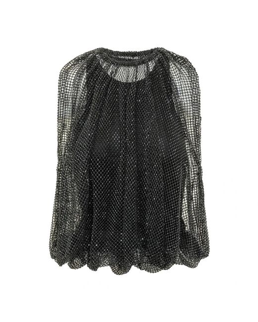 Sportmax Overhemden ,Zwart ,Spxnodo Top in het Black