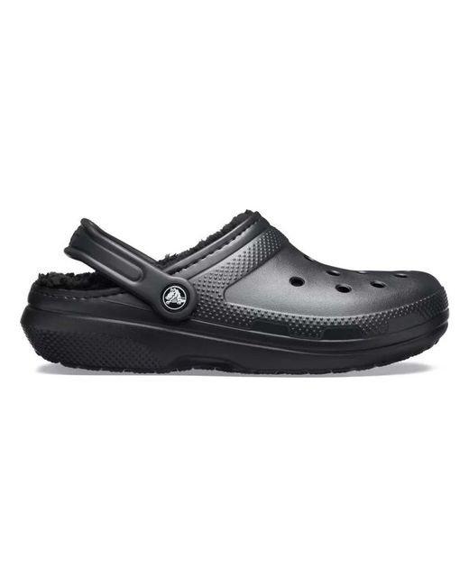 CROCSTM Schoenen ,Zwart ,Klassieke Gevoerde Klomp in het Black voor heren