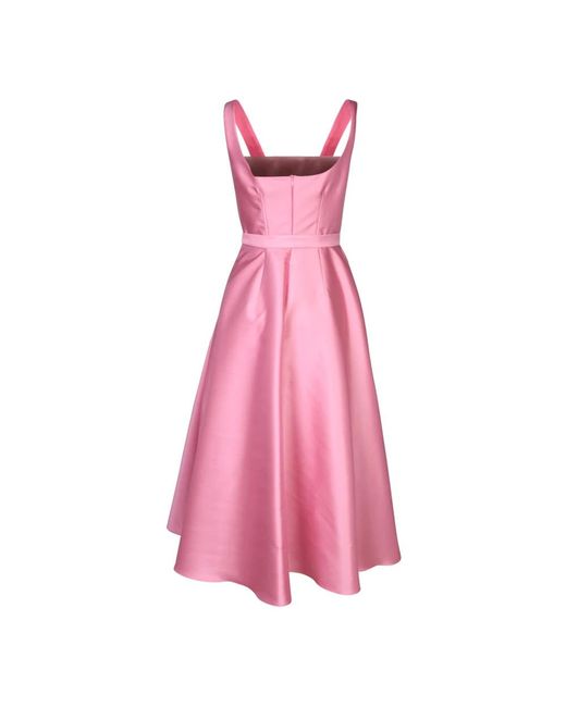 Blanca Vita Pink Midi Dresses