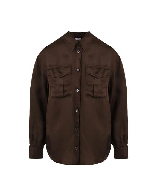 Shirts Aspesi de color Brown