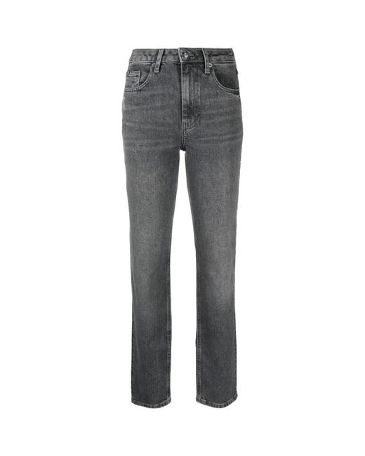 Tommy Hilfiger Gray Slim-Fit Jeans