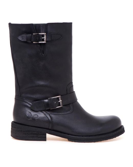 Felmini Blue Cooper Biker Boot