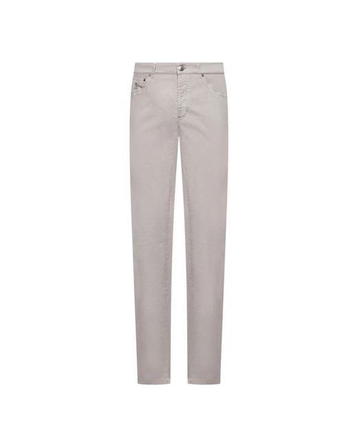 Brunello Cucinelli Gray Chinos for men