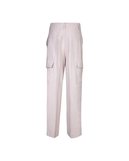 Blanca Vita Pink Straight Trousers