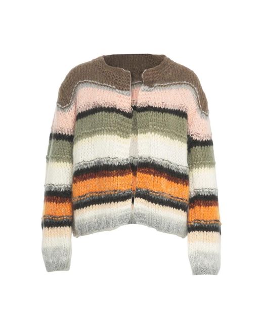 DAWNxDARE Multicolor Cardigans