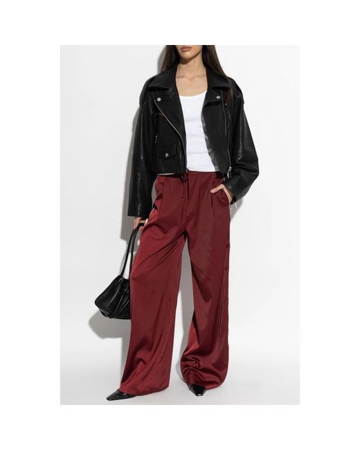 Gestuz Black Leather Jackets
