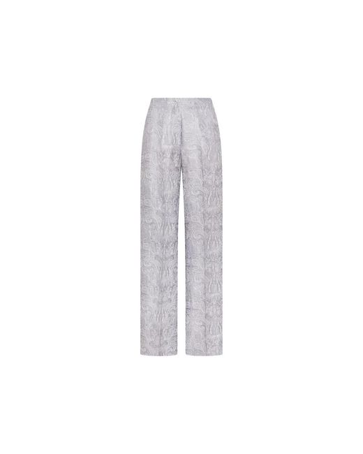 Seventy Gray Wide Trousers