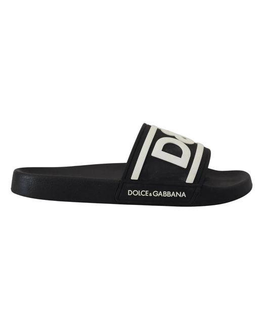 Dolce & Gabbana Sliders in Black für Herren