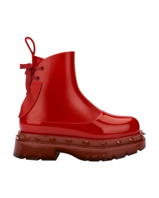 Melissa Red Rain Boots