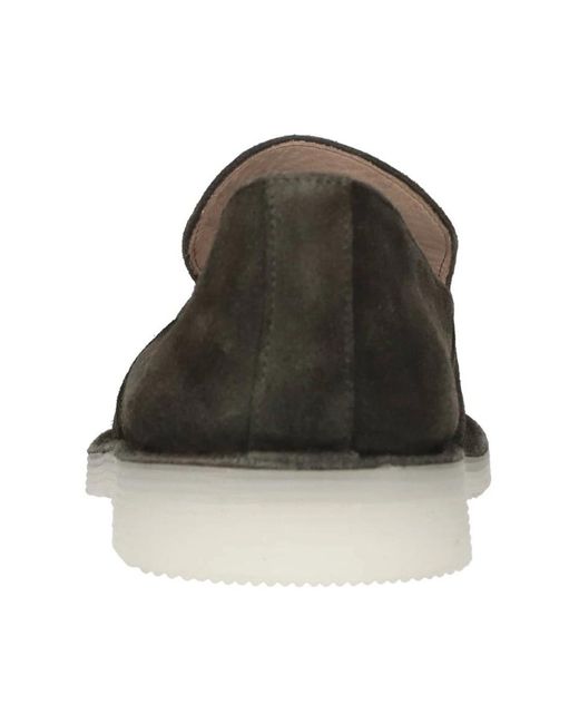 Pantanetti Black Loafers for men