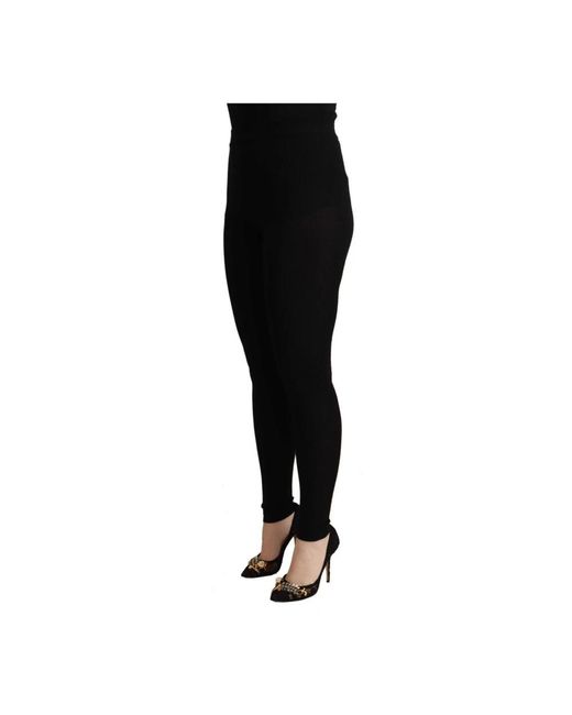 Dolce & Gabbana Black Leggings