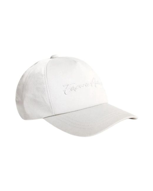 Emporio Armani White Caps