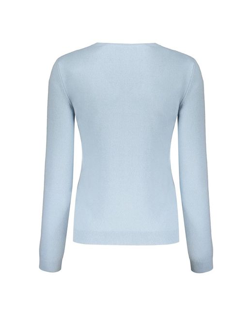 Valentino Garavani Blue Round-Neck Knitwear