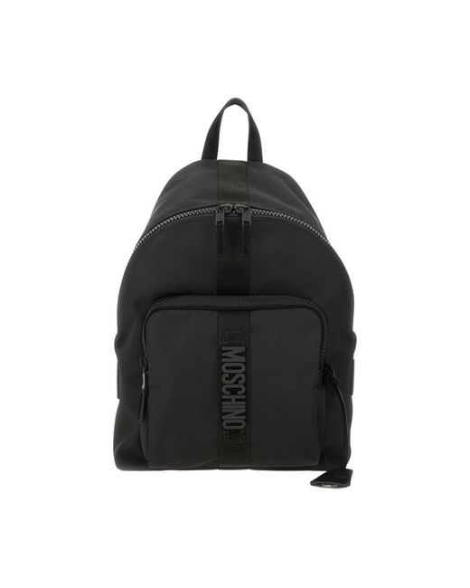 Backpacks Moschino de color Black