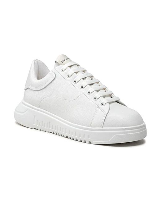 Emporio Armani White Sneakers
