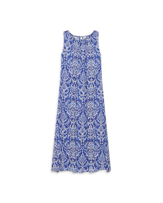 Maliparmi Blue Maxi Dresses