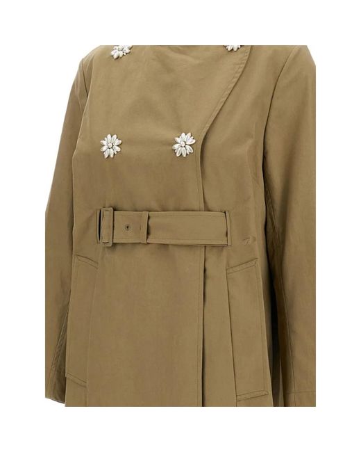 Simone Rocha Natural Midi Dresses