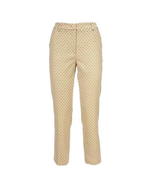 Weekend by Maxmara Slim-Fit Trousers in het Natural