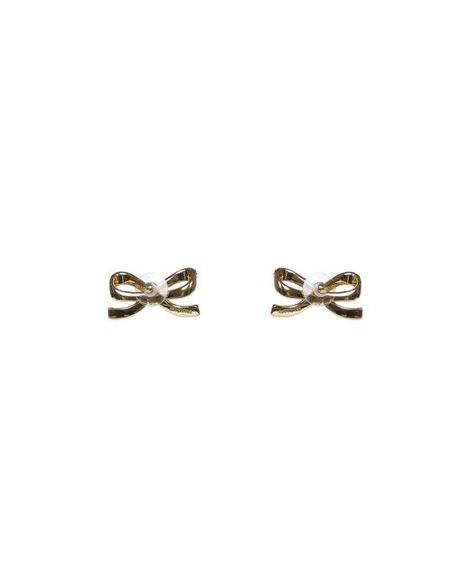 Self-Portrait Metallic Earrings