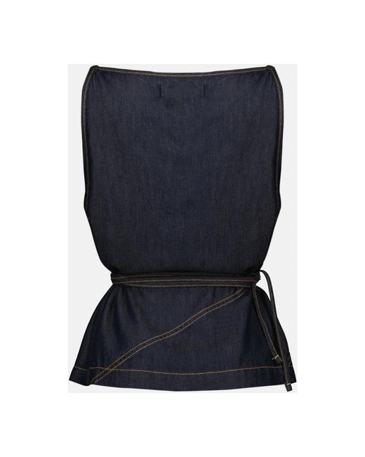 IRO Blue Sleeveless Tops