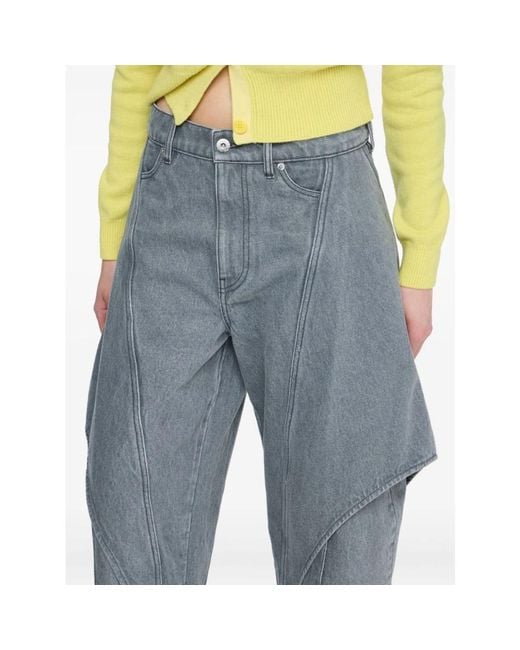 J.W. Anderson Blue Loose Fit Jeans