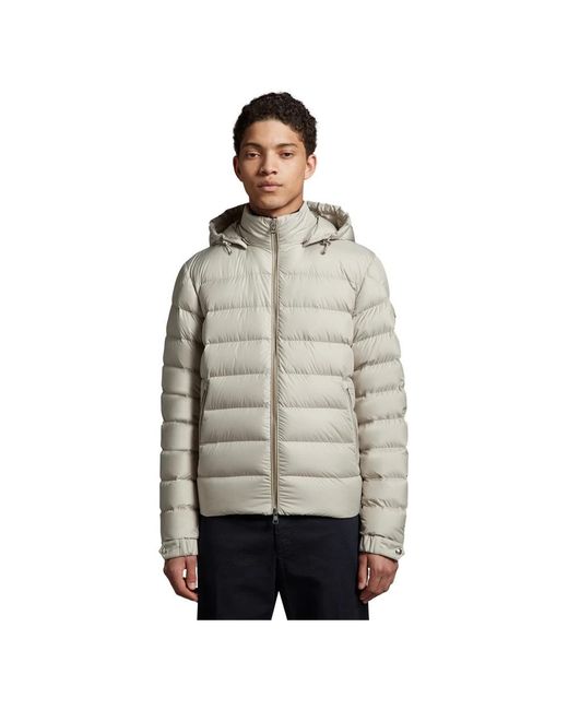 Moncler Gray Down Jackets for men