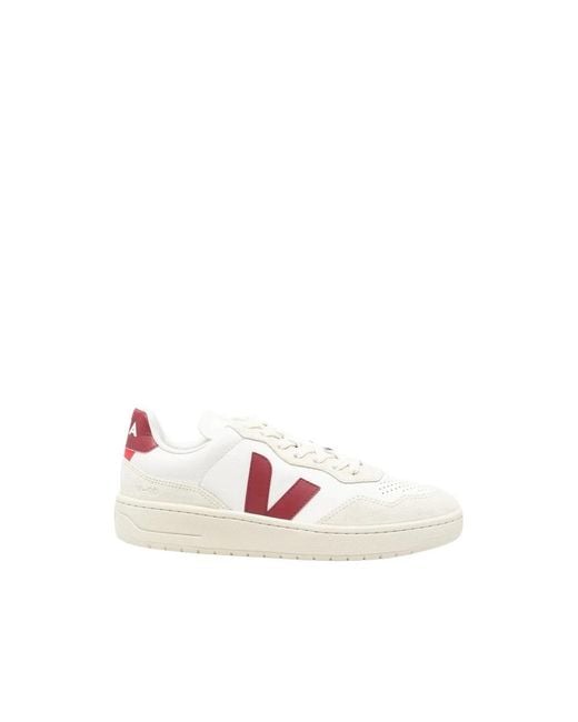 Veja V-90 Leder in Pink für Herren