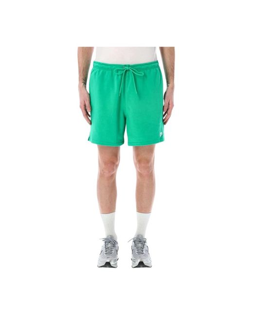 Nike Shorts Mit Kordelzug Und Seitentaschen in Green für Herren
