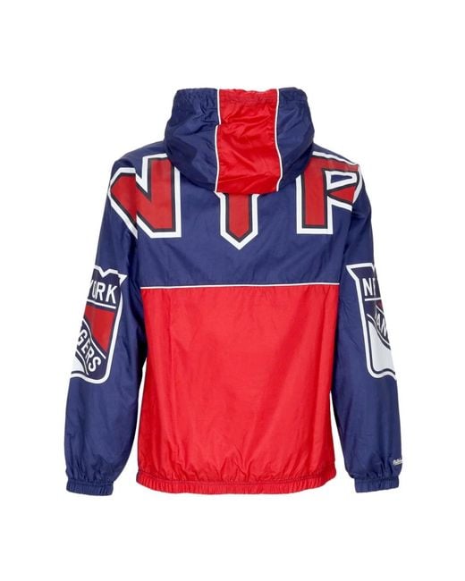 Light Jackets di Mitchell & Ness in Blue da Uomo
