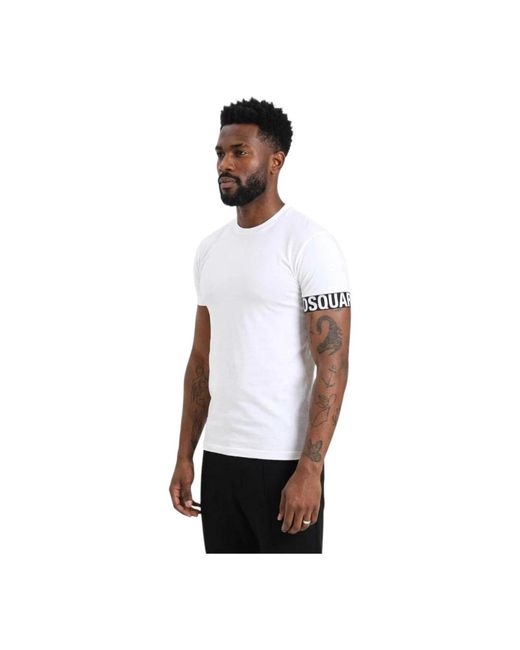 DSquared² White T-Shirts for men