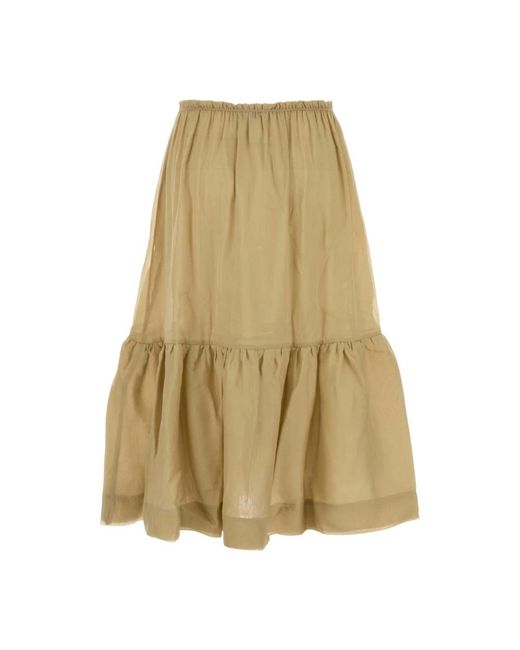 Paloma Wool Natural Midi Skirts