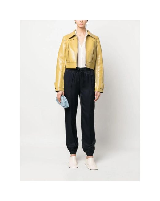 Jil Sander Black Straight Trousers