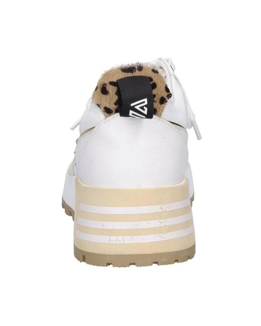 Emanuélle Vee White Sneakers