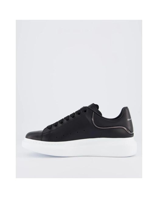 Alexander McQueen Schwarzer oversized sneaker in Black für Herren