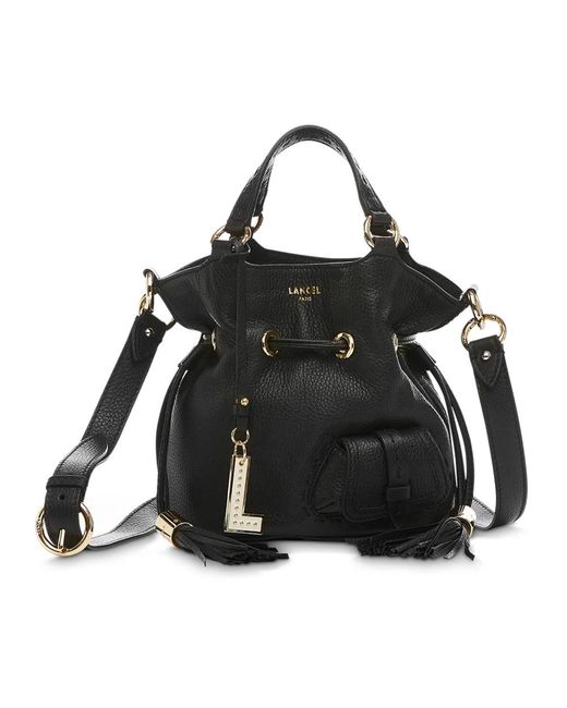 Lancel Black Bucket Bags