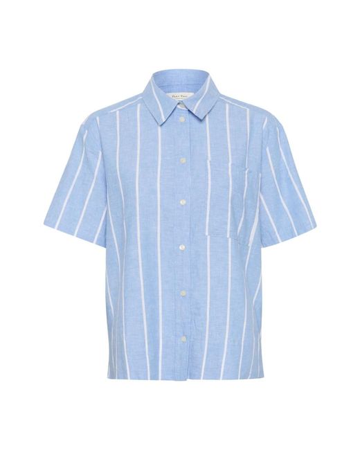 Part Two Shirts in het Blue
