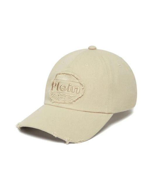 Philipp Plein Baseball Cap in Natural für Herren
