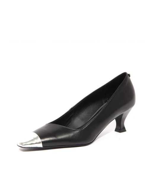 Moschino Gray Pumps