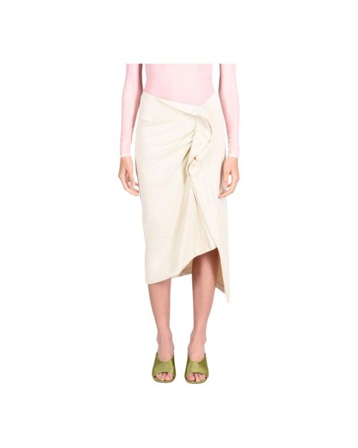 Colección de faldas de algodón Dries Van Noten de color Pink