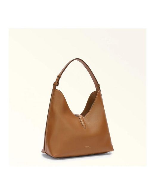 Furla Brown Shoulder Bags