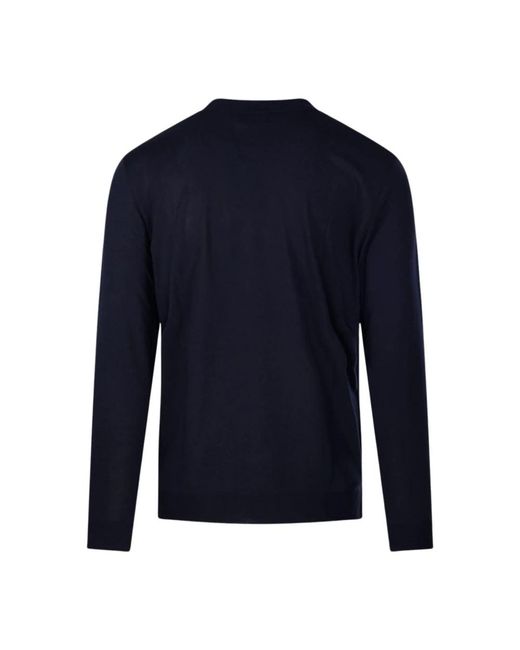 Altea Blue Long Sleeve T-Shirts for men